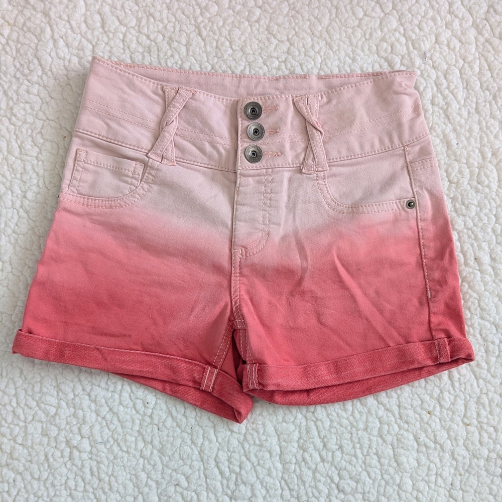 SO Kids Pink Ombre Gradient Shorts